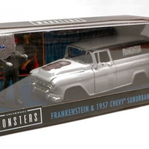 Modellino auto scala 1:24 CHEVY SUBURBAN FRANKENSTEIN film movie modellismo