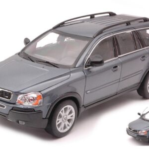 Modellino auto scala 1:24 Welly  VOLVO XC90 2003 GRAPHITE-BLUE diecast modellismo statico