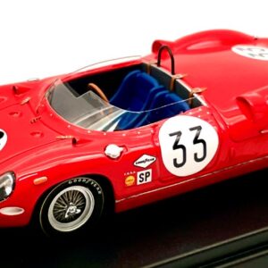 Modellino auto scala 1:43 Looksmart  FERRARI 275P N.33 12H SEBRING 1965 MAGLIOLIBAGHETTI diecast modellismo statico