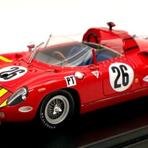 Modellino auto scala 1:43 Looksmart  FERRARI 330P N.26 12H SEBRING 1965 GROSSMANHUDSON diecast modellismo statico