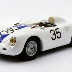 Modellino auto scala 1:43 Best Model  PORSCHE 550 RS N.35 24 H LM 1957 HUGUS-GODIN DE BEAUFORT diecast modellismo statico