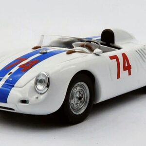 Modellino auto scala 1:43 Best Model  PORSCHE 550 RS N.74 NASSAU MEMORIAL TROPHY RACE 1958 DON SESSLAR diecast modellismo statico