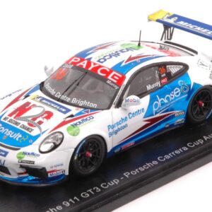 Modellino auto scala 1:43 Spark Model  PORSCHE 911 GT3 N.36 CUP AUSTRALIA CHAMPION 2020 COOPER MURRAY racing modellismo statico