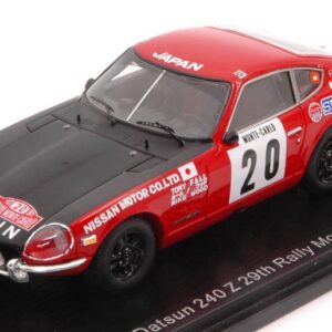 Modellino auto rally scala 1:43 Spark Model  DATSUN 240 Z N.20 29th MONTE CARLO 1972 T.FALL-M.WOOD rallye