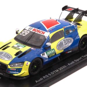 Modellino auto scala 1:43 Spark Model  AUDI RS 5 N.99 DTM 2020 MIKE ROCKENFELLER racing modellismo statico