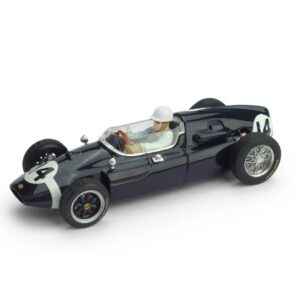 Modellino auto formula 1 F1 scala 1:43 Brumm  COOPER STIRLING MOSS 1959 N.14 WINNER ITALY GP + PILOTA diecast modellismo statico