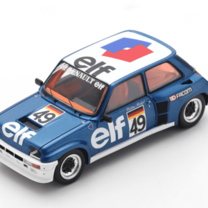 Modellino auto scala 1:43 Spark Model  RENAULT 5 TURBO N.49 EUROCUP 1981 WALTER ROHRL modellismo statico
