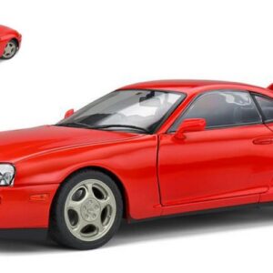 Modellino auto scala 1:18 Solido TOYOTA SUPRA Mk.4 (A80) 1993 RENAISSANCE RED diecast modellismo statico