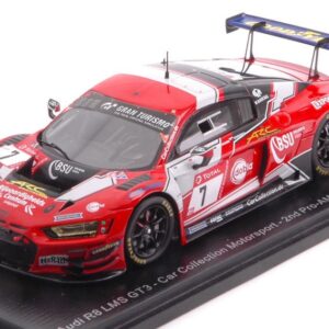 Modellino auto scala 1:43 Spark Model AUDI R8 GT3 N.7 2nd PRO-AM 24 H NURBURGRING 2020 DONTJE-ORTMANN-NIEDER. racing modellismo statico