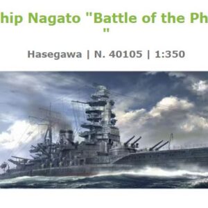 Modellino nave da montare model kit di montaggio Hasegawa  IJN BATTLESHIP NAGATO BATTLE OF PHILIPPINE SEA KIT 1:350 modellismo navale