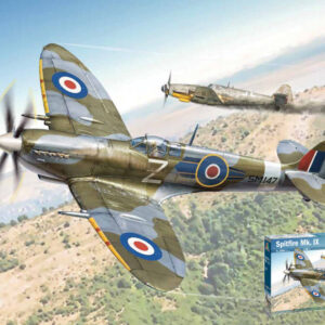 Modellini aerei da costruire model kit di montaggio Italeri SPITFIRE 1:48 modellismo