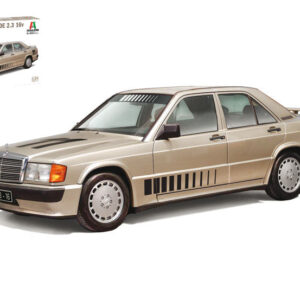 Modellino auto kit di montaggio da montare Italeri  MERCEDES 190 E 2.3 16V KIT 1:24 modellismo statico