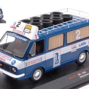 Modellino auto rally scala 1:43 Ixo Model  RAF 2203 TALBOT SPORT RALLY SERVICE 100 LAKES 1984 RACK AND WHEELS rallye modellismo statico