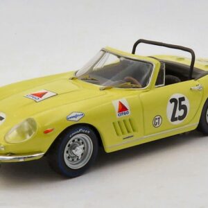 Modellino auto scala 1:43 Best Model  FERRARI 275 GTB4 SPYDER N.25 12 H SEBRING 1967 McCLUGGAGE-WINDR. diecast modellismo statico