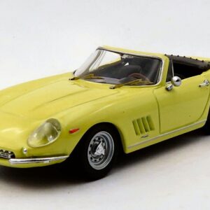 Modellino auto scala 1:43 Best Model  FERRARI 275 GTB4 SPYDER NART 1967 GIALLO SOLARE diecast modellismo statico