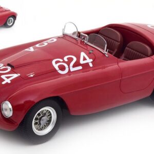 Modellino auto scala 1:18 KK Scale  FERRARI 166 MM N.624 WINNER MM 1949 BIONDETTI-SALANI racing modellismo statico