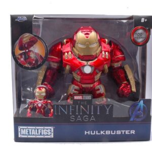 Modellino figurini figura Jada Toys  HULKBUSTER cm 15 + IRONMAN cm 5 FIGURES modellismo da collezione