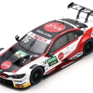Modellino auto scala 1:43 Spark Model  BMW M4 N.16 DTM HOCKENHEIM 2019 TIMO GLOCK racing modellismo statico