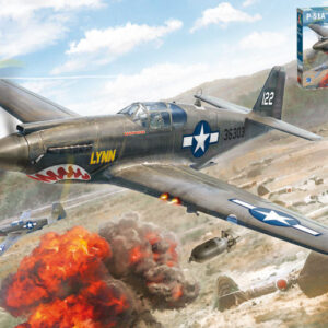 Modellino aerei da costruire model kit di montaggio Italeri  P-51 A MUSTANG KIT 1:72 modellismo statico collezione
