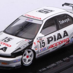 Modellino auto scala 1:43 Ebbro  PIAA ACCORD VTEC N.15 JGTC 1996 T.KUROSAWA racing modellismo statico collezione