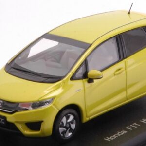 Modellino auto scala 1:43 Ebbro  HONDA FIT HYBRID ATTRACT YELLOW PEARL diecast modellismo statico collezione