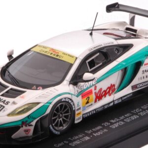 Modellino auto scala 1:43 Ebbro  MC LAREN 12C GT3 N.2 SUPER GT300 2014 K.TAKAHASHI-H.KATOH racing modellismo statico collezione
