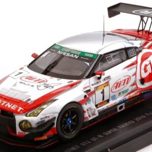 Modellino auto scala 1:43 Ebbro  GTNET GT3 GT-R N.1 SUPER TAIKYU 2019 FUJI 24 H RACE WINNER racing modellismo statico collezione