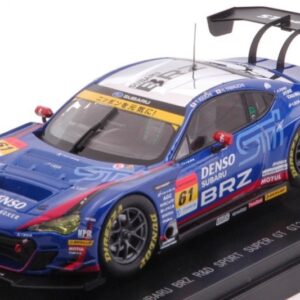 Modellino auto scala 1:43 Ebbro SUBARU BRZ R&D SPORT N.61 SUPER GT300 2019 T.IGUCHI-H.YAMAUCHI racing modellismo statico collezione