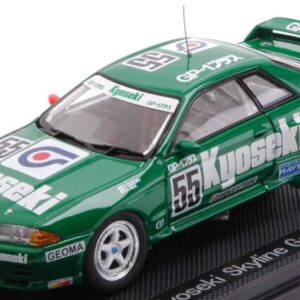 Modellino auto scala 1:43 Ebbro  KYOSEKI SKYLINE N.55 Gr.A 1993 T.SUZUKI-A.IIDA racing modellismo statico collezione