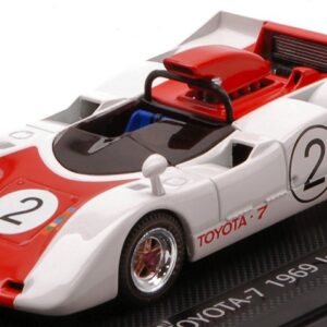 Modellino auto scala 1:43 Ebbro  TOYOTA-7 N.2 JAPAN GP 1969 racing modellismo statico collezione