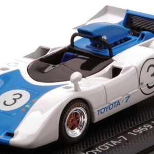 Modellino auto scala 1:43 Ebbro  TOYOTA-7 N.3 JAPAN GP 1969 racing modellismo statico collezione