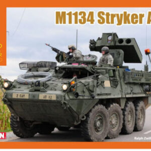 Modellino carri armati militari model kit di montaggio Dragon M1134 STRYKER ATGM KIT 1:72 modellismo statico collezione