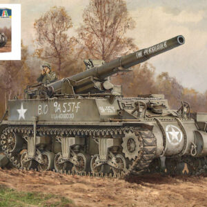 Modellino carri armati tank model kit di montaggio Italeri  M-12 GMC scala 1:72