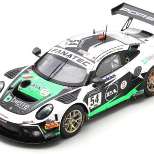 Modellino auto scala 1:43 Spark Model  PORSCHE 911 GT3 N.54 24 H SPA 2021 BACHLER-ENGELHART-CAIROLI racing modellismo statico collezione