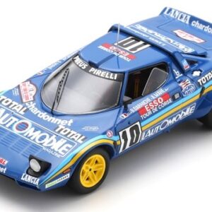 Modellino auto rally scala 1:43 Spark Model LANCIA STRATOS HF N.10 WINNER TOUR DE CORSE 1981 B.DARNICHE-A.MAHE rallye modellismo statico