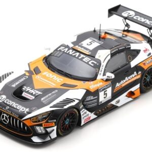 Modellino auto scala 1:43 Spark Model  MERCEDES GT3 N.5 24 H SPA 2021 BERETTA-HAUPT-DONTJE-ASSENHEIMER racing modellismo statico da collezione