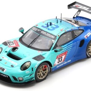 Modellino auto scala 1:43 Spark Model PORSCHE 911 GT3 R N.33 9th 24 H NURBURGRING 2021 BACHLER-WERNER-ARNOLD-P racing modellismo statico da collezione