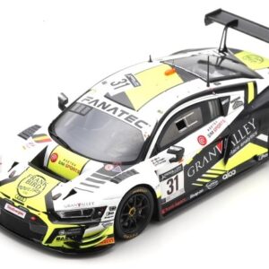 Modellino auto Spark Model AUDI R8 GT3 24H SPA 2021 1:43 racing TOMITA-BIRD-ERIKSEN  modellismo