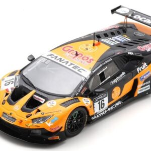 Modellino auto Spark Model LAMBORGHINI HURACAN GT3 24H SPA 2021 1:43 DI FOLCO-ZIMMERMANN-GALBIATI racing modellismo