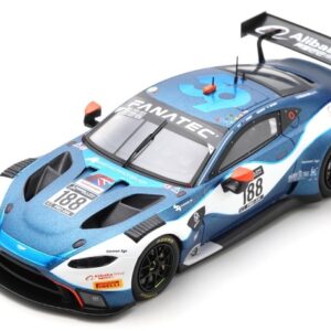 Modellino auto Spark Model ASTON MARTIN VANTAGE GT3 24H SPA 2021 1:43 WEST-EASTWOOD-GOODWIN-KIRCH  racing modellismo