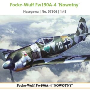 Modellino aerei da costruire model kit di montaggio Hasegawa  FOCKE-WULF Fw190A NOWOTNY KIT 1:48 modellismo collezione