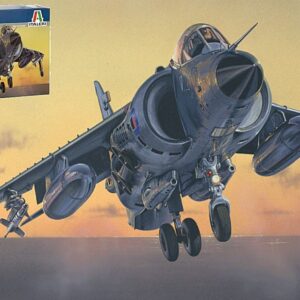 Modellino aerei da costruire model kit di montaggio Italeri  SEA HARRIER FRS KIT 1:72 modellismo collezione