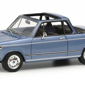 Modellino auto scala 1:43 Schuco BMW 2002 CABRIO BLUE diecast modellismo statico