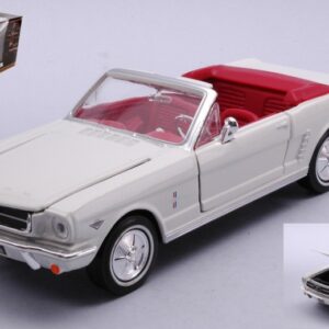 Modellino auto dei film MotorMax  FORD MUSTANG 12 CONVERTIBLE 1964 JAMES BOND 007 GOLDFINGER 1:24 diecast modellismo statico