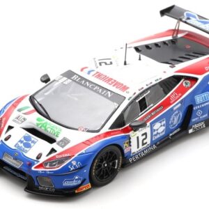 Modellino auto scala 1:43 Spark Model  LAMBORGHINI HURACAN N.12 24 H SPA  LING-MONTI-RIZZOLI-FRASSIN. racing modellismo statico da collezione