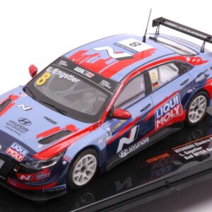 Modellino auto scala 1:43 Ixo Model  HYUNDAI ELANTRA N TCR N.8 LIQUI MOLY WTCR DEUTSCHLAND 2021 racing modellismo statico