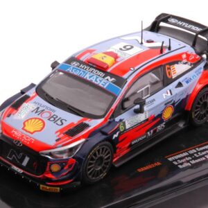Modellino auto rally scala 1:43 Ixo Model  HYUNDAI i20 COUPE WRC N.6 RALLY MONZA 2021 SORDOCARRERA rallye modellismo statico