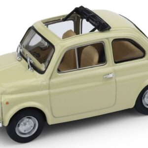 Modellino auto scala 1:43 Brumm  FIAT 500R 1972-75 APERTA AVORIO ANTICO diecast modellismo statico