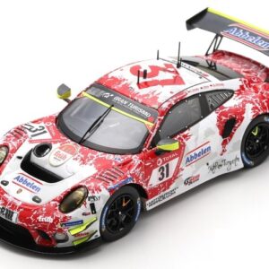 Modellino auto scala 1:43 Spark Model PORSCHE 911 GT3 R 24H NURBURGRING 2021 modellismo statico collezione
