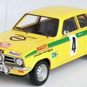 Modellino auto scala 1:43 Trofeu OPEL ASCONA A RALLY RUSSELHEIM 1973 ROHRLBERGER rallye modellismo statico